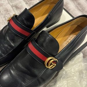 Gucci Quentin/NS Nylon Loafer Nero/B.R.B Original Box Included
